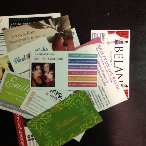 blogger business cards, blog conference, blogging, blogger